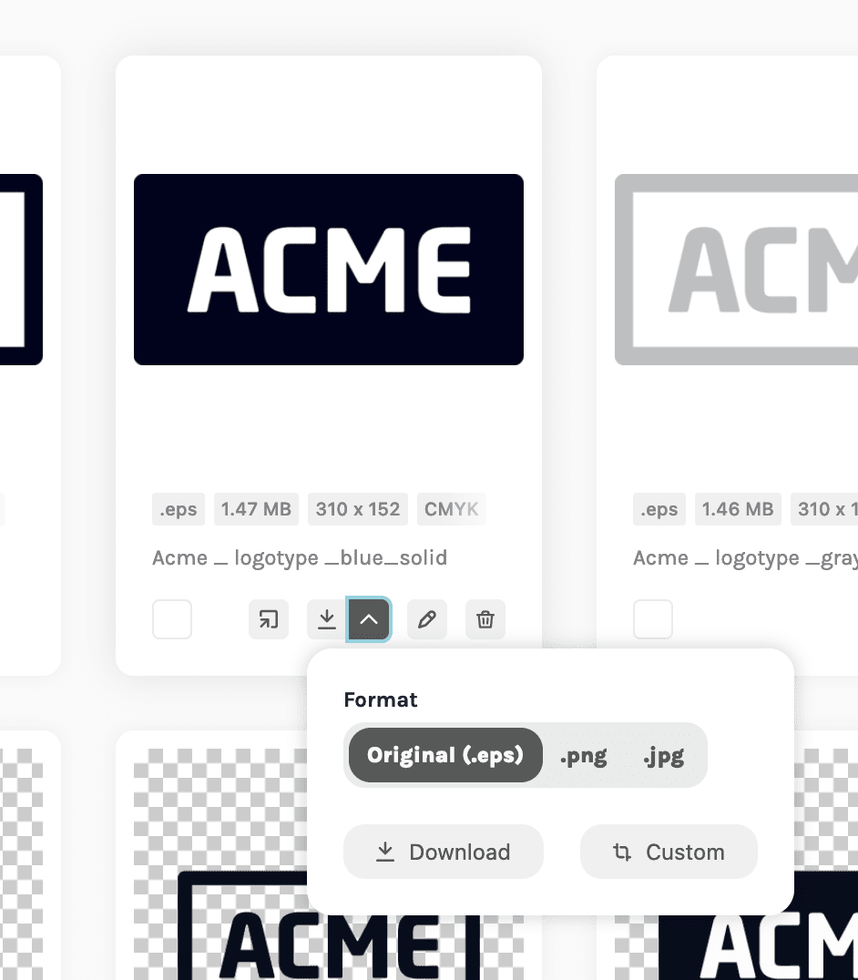 Convert files to different formats